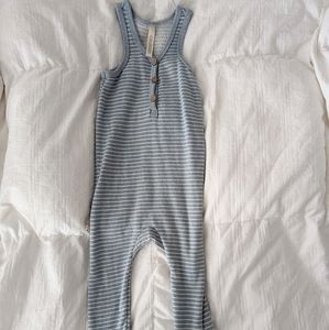 Childhood's echo stripe romper